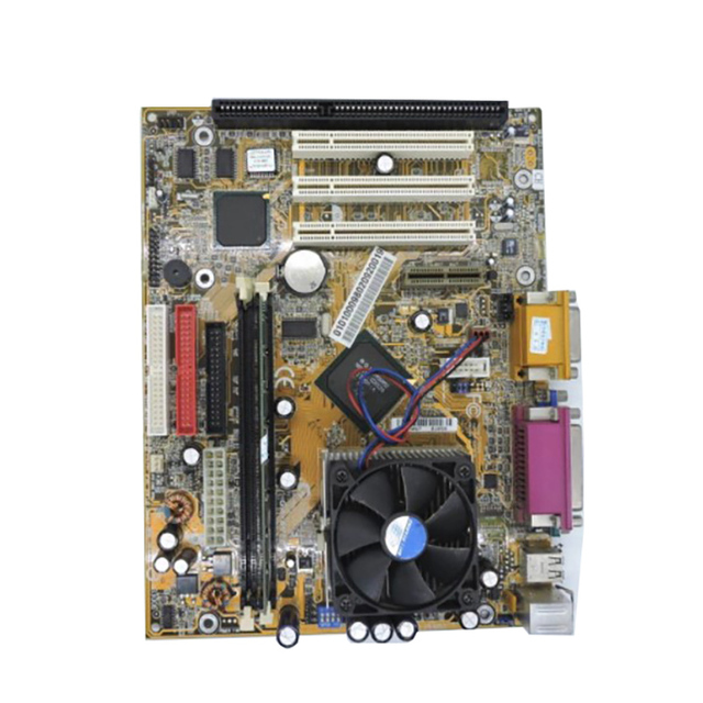 100% OK Original Motherboard 8601T GA-6VEML GA-6VEM ISA Mainboard With 3PCI VGA LPT 1 ISA Slot CPU Industrial Board