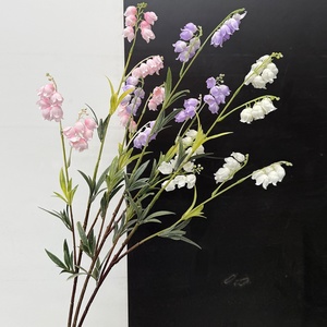 Fleurs artificielles de muguet de haute qualité en soie, fausses fleurs pour la décoration de mariage, de maison, de fête, de centre de table - Product Image 2
