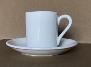 Juego de Tazas de Café Turco con Platos - Juego de Porcelana Pequeña de 2.7 oz para Espresso - Resistente al Calor, Apto para Alimentos - Para Servir Café Griego y Árabe - Product Image 2