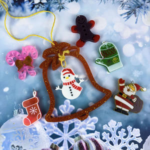 แม่พิมพ์เรซิ่นซิลิโคนทำมือ สำหรับงาน DIY สไตล์อินส์ ของตกแต่ง และอุปกรณ์ทำเค้ก สำหรับงานเรซิ่น แม่พิมพ์ปูนปลาสเตอร์ - Product Image 5