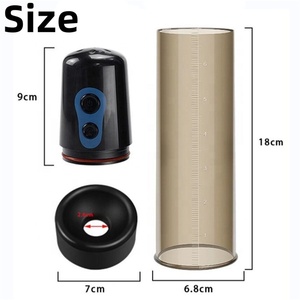Silicone automatico vuoto del pene pompa ingranditore maschio adulto giocattoli del sesso per l'estensione del pene - Product Image 2