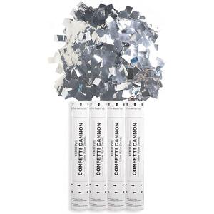 12-Zoll-<span class=keywords><strong>Party</strong></span>-Popper für Hochzeits feier dekoration Biologisch abbaubare Konfetti-Kanone Silber <span class=keywords><strong>Metallic</strong></span> Konfetti Popper Cannon Launcher - Product Image 2