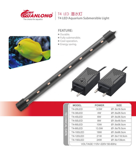Quanlong Hot Bán Fish Tank T4 <span class=keywords><strong>Marine</strong></span> chìm LED ánh sáng wrgb Aquarium phụ kiện ánh sáng - Product Image 2