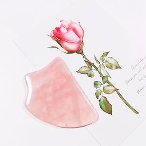 Herramienta de masaje Gua Sha de <span class=keywords><strong>cuarzo</strong></span> <span class=keywords><strong>rosa</strong></span> y jade DIY, <span class=keywords><strong>rodillo</strong></span> de jade, masajeador facial Gua Sha, piedra facial, tabla Gua Sha, rocas - Product Image 1