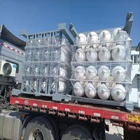 Sistema de Almacenamiento de Gas en Cascada con Cilindros de GNC Certificados ISO11439, 250 Bares de Alta Presión