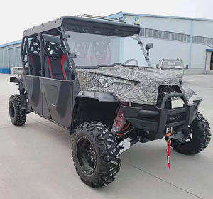 Super UTV 800cc 4x4 4 places, Quad VTT tout-terrain pour adultes, double frein à disque hydraulique à double piston / ODM OEM DIY Plastique - Product Image 2