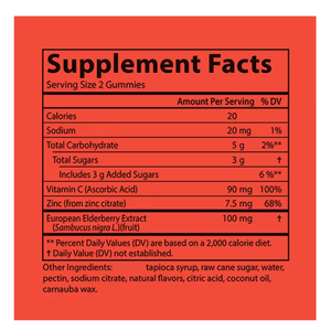 Suplemento de Extracto de Vitamina C Personalizado, Gomitas de Saúco para el Apoyo Inmunológico y el Bienestar Óptimo - Product Image 6