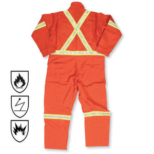 Extreme Protect X Back Reflective Nomex IIIA FRC <strong>FR</strong> Flame <strong>FR</strong> Retardant Fire Resistant <strong>Clothing</strong> - Product Image 4