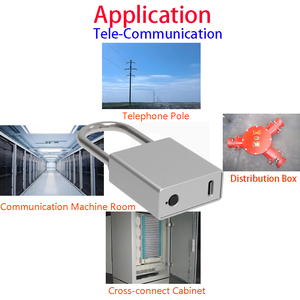 Sans clé intelligent pour <span class=keywords><strong>cadenas</strong></span> en acier inoxydable <span class=keywords><strong>Bluetooth</strong></span> pour l'option de stockage de données en nuage de communication extérieure - Product Image 6