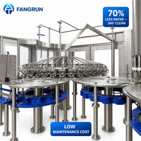 Machine de remplissage et de bouchage automatique clé en main pour bouteilles d'eau potable pure en PET et en verre