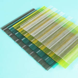 SINHAI Moderne Extérieur Vert Bronze <span class=keywords><strong>Polycarbonate</strong></span> Translucide Toit Feuille 1.22m X 1.2mm X 50m Tôle <span class=keywords><strong>Ondulée</strong></span> Carreaux pour Parcs - Product Image 6