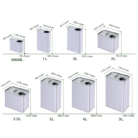 Bidon aérosol en fer blanc de 2-5 L avec poignée et bouchon verseur pour emballage de peinture, produits chimiques, huiles – Impression personnalisée OEM, matériaux recyclés