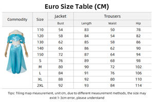 Costumes de princesse arabe pour festival, danse indienne, broderie, costumes de Bollywood Jasmines, fête, Halloween, cosplay, tenue Jasmines - Product Image 6