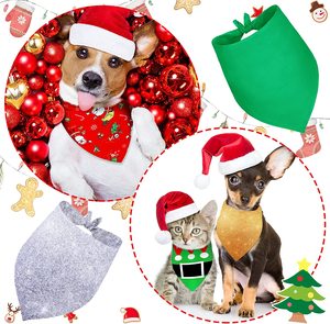 باندانا للكلاب بأحجام متعددة من البوليستر بياقة مثلثة، وشاح للكلاب والجراء بالجملة - Product Image 4