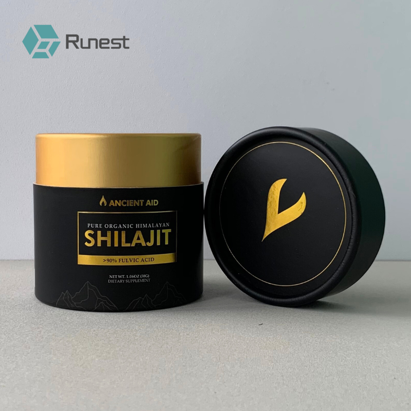 Customized Cylinder Round Bio Degradable Kraft