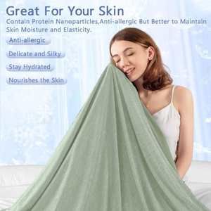 Nature Keep - Manta Refrescante para Adultos, Ideal para Personas que Sufren de Calor al Dormir, Ultra Fresca, Acolchada, Moderna, Ligera, para Verano, para <span class=keywords><strong>Cama</strong></span>, Uso en las Cuatro Estaciones - Product Image 1