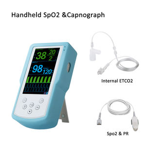 Equipo Veterinario, Monitor Médico de SPO2 y ETCO2, Plástico Blanco para Hospitales de Animales - Product Image 2