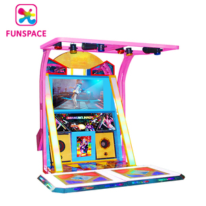 Machine de jeu de danse de musique vidéo d'arcade à pièces de haute qualité Pump It Up <span class=keywords><strong>2</strong></span> joueurs Machine à tambour de danse à vendre - Product Image 1