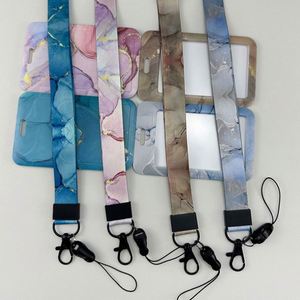 Sublimation <b>Lanyard</b> High Quality <b>Polyester</b> Customized Access Card Work Permit Hanging Rope and ID Card Holder - Product Image 3