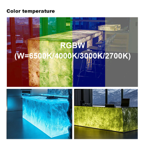 PERFECT Panneau LED flexible ultra-fin 480x240mm 288 LED/feuille SMD5050RGBW, rétroéclairage découpable - Product Image 5