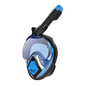 ओम जुनहैइन का फुल फेस स्नॉर्कलिंग और स्कूबा डाइविंग मास्क वयस्क पैनोरमिक पानी के नीचे के दृश्य चश्मे - Product Image 1