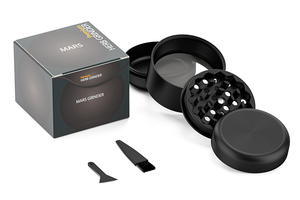 ヴァグリンダーズ 2023年発売 ベストセラー 55mm 4ピース マーズ スモークグラインダー メタルハーブグラインダー、喫煙アクセサリー、無料OEMロゴ - Product Image 3