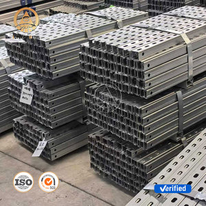 Nhà Máy ISO Chứng Nhận Thép Mạ Kẽm Thiết Kế Hiện Đại 41*21*2.0Mm Unistrut C Hình Thanh Chống Kênh - Product Image 5