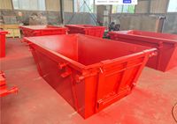 Gestion des déchets Conteneur à crochet relevable Poubelles à ordures Benne à ordures Conteneurs à déchets d'extérieur pour le transport