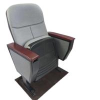 Chaise de formation de salle de conférence pliante en tissu de haute qualité chaise de cinéma sièges d'auditorium de théâtre avec table d'écriture