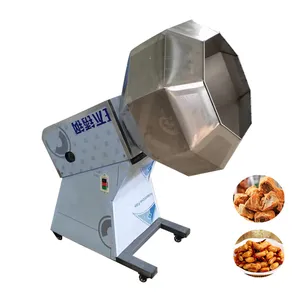 Automatic Seasonning Mixer Machine Peanut Cashew Pistachio Sugar Coating Flavoring Mixing Machine