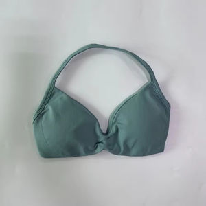 Sujetador Deportivo con Tirantes, Top Corto para Gimnasio, Sujetador Halter sin Costuras, Alta Elasticidad, Copas Extraíbles, Push-Up, Espalda Descubierta, Ropa de Yoga - Product Image 6