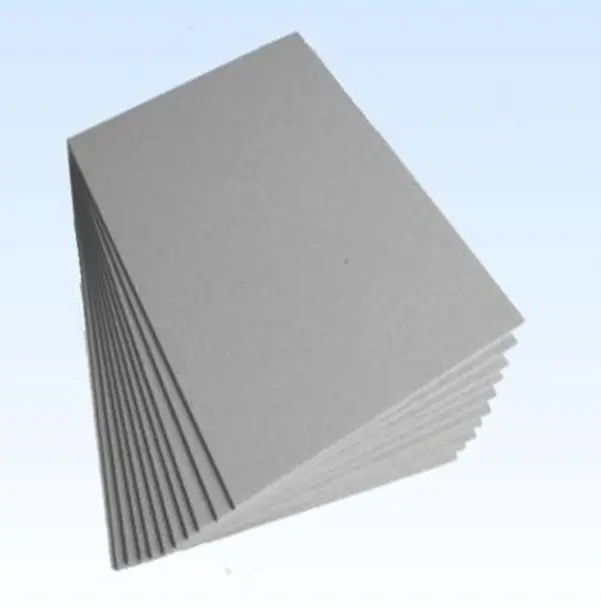 Calidad superior por China Tablero gris reciclado de papel grueso Tablero de cartón gris 600gsm