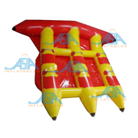 Sports nautiques professionnels trucs remorquable mouche poisson banane bateau cerf-volant gonflable Aqua poisson volant radeau bateau à vendre
