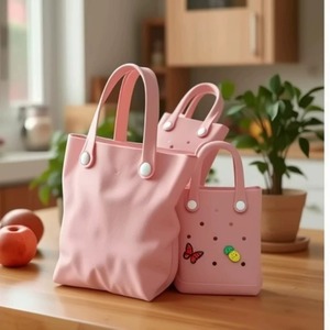 Bolsa de Mano Personalizada Moderna, Suave, Duradera, Ligera y Ecológica de EVA, Impermeable, para la Playa, con Logotipo de Frutas, Gran Capacidad - Product Image 6