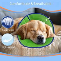Collier Élisabeth Animal Ajustable Doux Anti léchage Accessoires Animaux Chat Chien Soins Postopératoires Collier Cône
