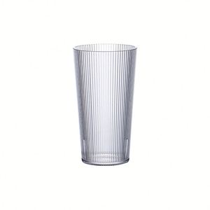 Striped Acrylic Unbreakable <b>Reusable</b> Dishwasher Safe Drinking <b>Cups</b> for Home Office Restaurant Party Wedding Use - Product Image 1
