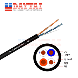 Cable de Red Cat5e al por Mayor, <span class=keywords><strong>2</strong></span> Pares, Caja de 305m, Cable Ethernet Cat5e con Cubierta de PE UTP para Uso en Interiores y Exteriores - Product Image 2