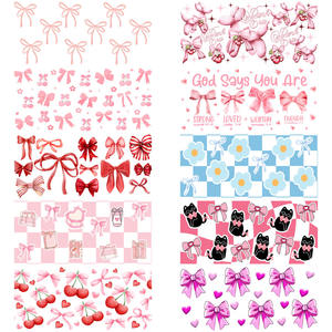 <span class=keywords><strong>Prix</strong></span> préférentiel, vente en gros, transferts d'autocollants pour tasses personnalisés de haute qualité, imperméables, UV DTF, autocollants d'automne, transfert de logo, étiquette - Product Image 5