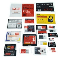 Etiquetas de Precio Electrónicas Inteligentes con Tinta Electrónica, Etiquetas ESL para Estantes, Etiquetas Digitales de Precio para Supermercados