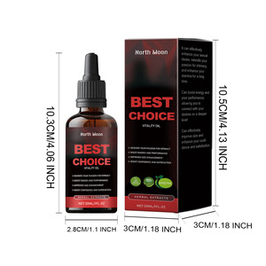 Venta caliente Men Care TITAN Aceite de alargamiento Capacidad mejorada Aceite espesante Aumentar el crecimiento para hombre Aceite esencial de masaje - Product Image 1