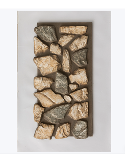 Faux lâu đài đá 3D PU đá tường bảng điều khiển chống ô nhiễm có thể tái chế sinh thái vật liệu cho biệt thự vườn Nhà máy cung cấp trực tiếp bán buôn - Product Image 2