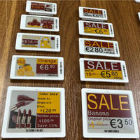 E Ink NFC E Paper EPD ESP32 API SPI 2.4GHz Perangkat Lunak Bluetooth BLE AP Digital Shelf Talker Label Harga ESL Label Rak Elektronik