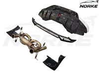 Nuevo Splitter Delantero de Fibra de Carbono Seca, Parachoques OE 4T3807059B, Fácil Instalación, Plug & Play para Huracan LP580 STO