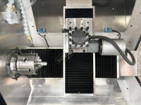 Tour CNC à 2 axes de haute précision, tour CNC à banc incliné, machine à tourner le métal, mini-tour compact avec CE STC2150
