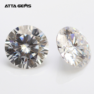 Kích Thước Nhỏ 1-9 Carat VVS1 DEF Màu Tròn Rực Rỡ Cắt Kim Cương Lỏng Cho Mỗi Carat Giá Bán Buôn Moissanite - Product Image 2