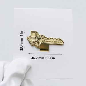 Broches de Metal con Diseño de Letras Doradas para Gorras, Pinzas para Sombreros, Diseño de Llaves - Product Image 4