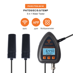 새로운 Tuya 스마트 WiFi 온라인 모니터링 고정밀 5 in 1 EC TDS G.S 온도 <span class=keywords><strong>PH</strong></span> 워터 테스터 - Product Image 3