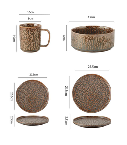 Wholesale Low MOQ Customizable Bone China Dinnerware <b>Sets</b> American Style White Pattern Eco-Friendly OEM/ODM Tableware - Product Image 2