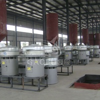 Tamisage de farine de riz gluant Machine électrique tamis industriel tamis vibrant de poudre d'acier inoxydable pour l'industrie alimentaire