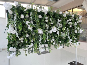<span class=keywords><strong>Arche</strong></span> de fond en tissu mural rose et plante verte artificielle Spring Edition avec une occasion de Pâques Source d'usine directe - Product Image 2
